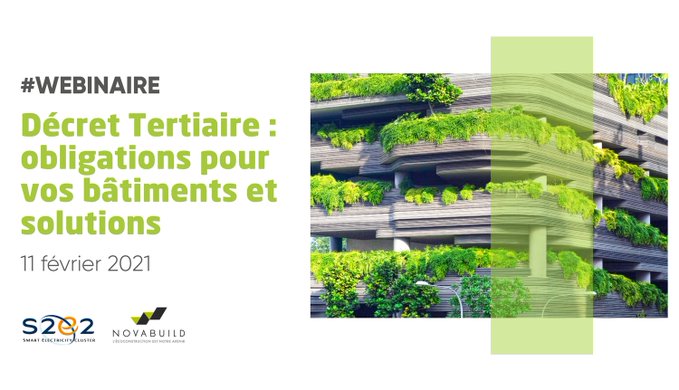 Webinaire « Décret Tertiaire : obligations pour vos bâtiments et solutions »