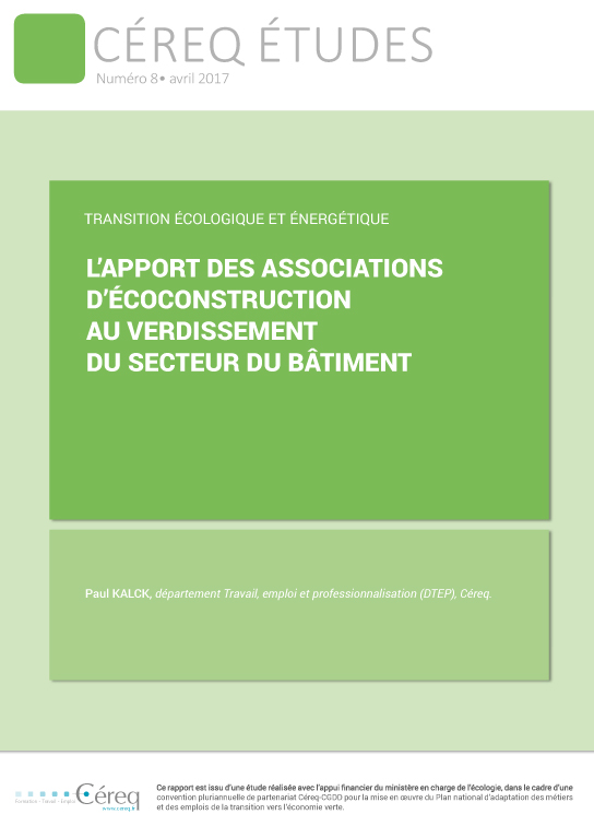 L'apport des associations d'écoconstruction au verdissement du secteur du bâtiment 